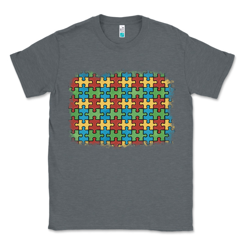 Autism Awareness Background Classic Tee by Artiststas | Teevron