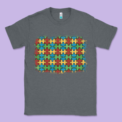 Autism Awareness Background Classic Tee Designed By Artiststas