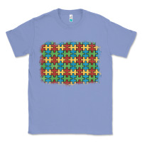 Colony Blue autism awareness background Classic Tee - Artiststas
