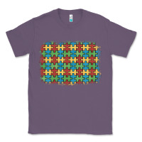 Lavender autism awareness background Classic Tee - Artiststas