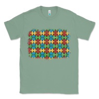 Sage autism awareness background Classic Tee - Artiststas