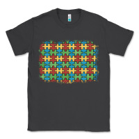 Smoke autism awareness background Classic Tee - Artiststas