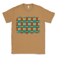 Toasted Coconut autism awareness background Classic Tee - Artiststas