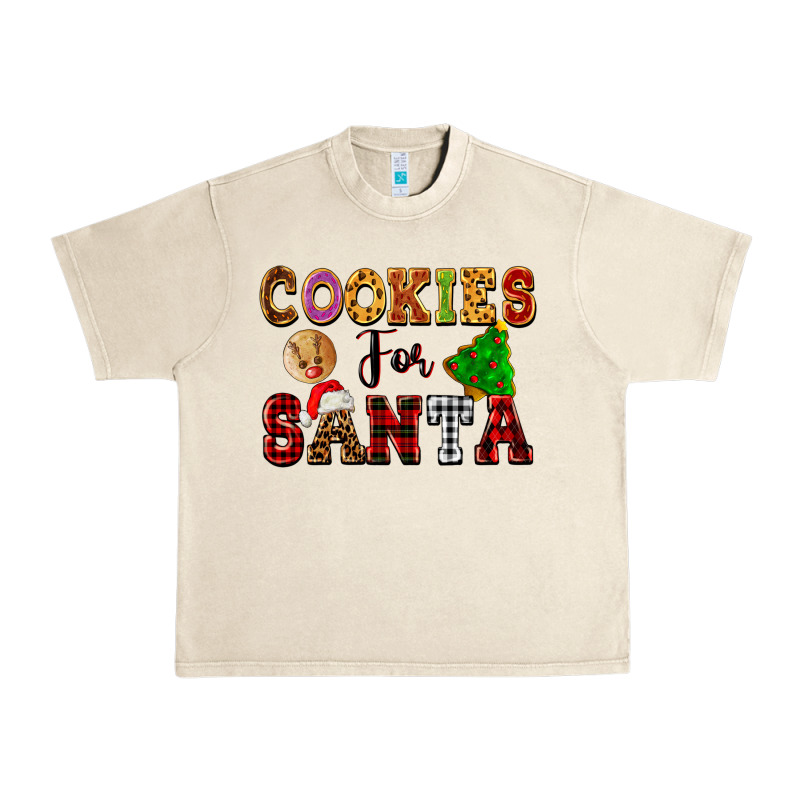 Cookies For Santa Urban Heavy Tee by FaDigitalArtStudio | Teevron
