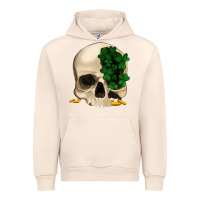 Sandshell St patrick's day Skull with clovers Urban Hoodie - Jasminsmagicworld