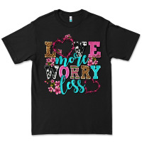 Black love more worry less olivia Premium Tee - OliviaCreatesArt