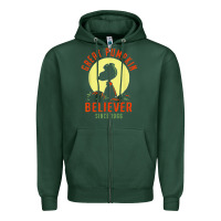 Sports Green Peanuts, Great Pumpkin Believer Since 1966 Halloween Zipper Hoodie - maiPhamDesign