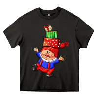 Cute Christmas Gnome Heavy Core Tee | Teevron