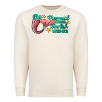 Mermaid Kisses Starfish Wishes Premium Sweatshirt | Teevron