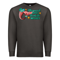 Smoke mermaid kisses starfish wishes Premium Sweatshirt - JahusDesignShop