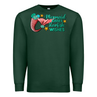 Sports Green mermaid kisses starfish wishes Premium Sweatshirt - JahusDesignShop