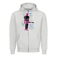 Dove Grey MGK+Thing Zipper Hoodie - maiPhamDesign