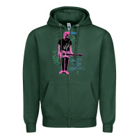 Sports Green MGK+Thing Zipper Hoodie - maiPhamDesign