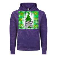 Cloud Purple St. Patricks Day Gnome Vintage Hoodie - CowhideDigitalArt