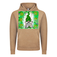 Vintage Coffee St. Patricks Day Gnome Vintage Hoodie - CowhideDigitalArt