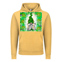 Vintage Mustard St. Patricks Day Gnome Vintage Hoodie - CowhideDigitalArt