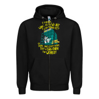Black Pinky and the Brain The World Zipper Hoodie - maiPhamDesign