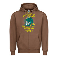 Chestnut Pinky and the Brain The World Zipper Hoodie - maiPhamDesign