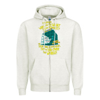 Oatmeal Heather Pinky and the Brain The World Zipper Hoodie - maiPhamDesign