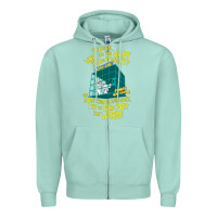 Seafoam Pinky and the Brain The World Zipper Hoodie - maiPhamDesign