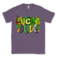 Lavender Lucky dude  St. Patrick's Day Classic Tee - CowGirlArtShop