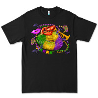 Black mardi gras lips olivia Premium Tee - OliviaCreatesArt