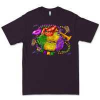 Plum mardi gras lips olivia Premium Tee - OliviaCreatesArt