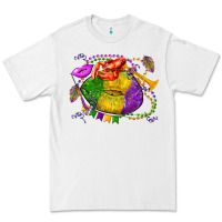 White mardi gras lips olivia Premium Tee - OliviaCreatesArt