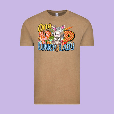 One Hip Lunch Lady Easter Day Vintage Tee Designed By Fadigitalartstudio