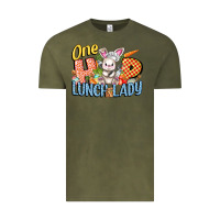 Vintage Olive one hip lunch lady easter day Vintage Tee - FaDigitalArtStudio