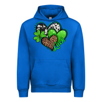 Cobalt St. Patrick's Day hearts Urban Hoodie - Jasminsmagicworld