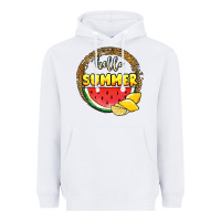 White hello summer watermelon Heavyweight Hoodie - JahusDesignShop