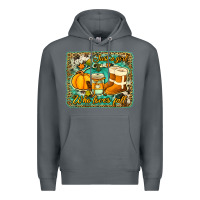 Rock just a girl who loves fall background Premium Hoodie - Jasminsmagicworld