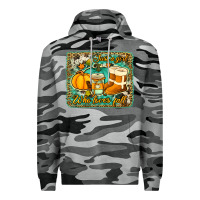 Slate Camo just a girl who loves fall background Premium Hoodie - Jasminsmagicworld