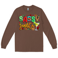 Chestnut sassy senorita Long Sleeve Tee - LillyAllenDesigns