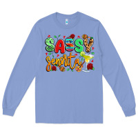 Colony Blue sassy senorita Long Sleeve Tee - LillyAllenDesigns