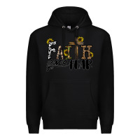 Black faith over fear Premium Hoodie - CowhideDigitalArt