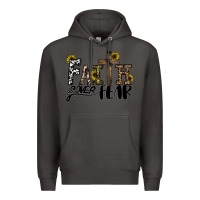 Smoke faith over fear Premium Hoodie - CowhideDigitalArt