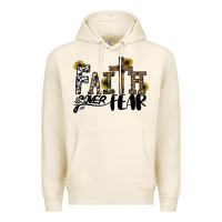 Tofu faith over fear Premium Hoodie - CowhideDigitalArt