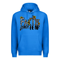True Royal faith over fear Premium Hoodie - CowhideDigitalArt