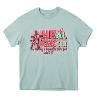 Heal Cancer Luke 1 37 Heavy Core Tee | Teevron
