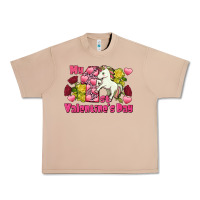 Burro My first valentine's day unicorn Urban Heavy Tee - FaDigitalArtStudio