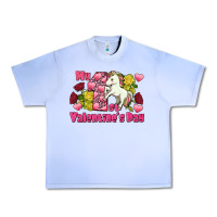 Grape Ice My first valentine's day unicorn Urban Heavy Tee - FaDigitalArtStudio
