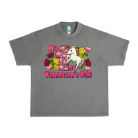 Tornado My first valentine's day unicorn Urban Heavy Tee - FaDigitalArtStudio