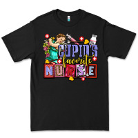 Black cupids favorite nurse olivia Premium Tee - OliviaCreatesArt