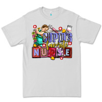 Dove Grey cupids favorite nurse olivia Premium Tee - OliviaCreatesArt