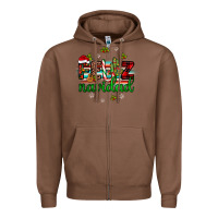 Chestnut feliz navidad Zipper Hoodie - JahusDesignShop