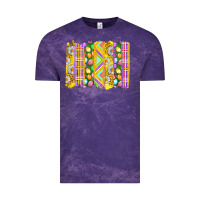 Cloud Purple Easter Brushstrokes Vintage Tee - BundleAndBundleShop