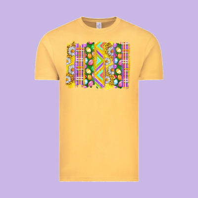Easter Brushstrokes Vintage Tee Designed By Bundleandbundleshop