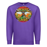Purple desert darlin' sunglassess Premium Sweatshirt - JahusDesignShop